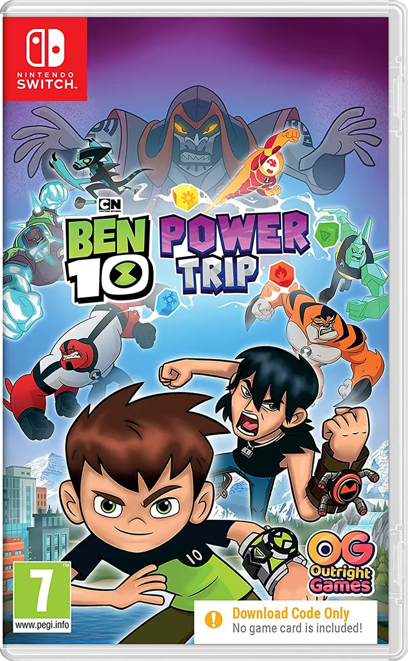 Ben 10: Power Trip (Code in a box) Nintendo Switch