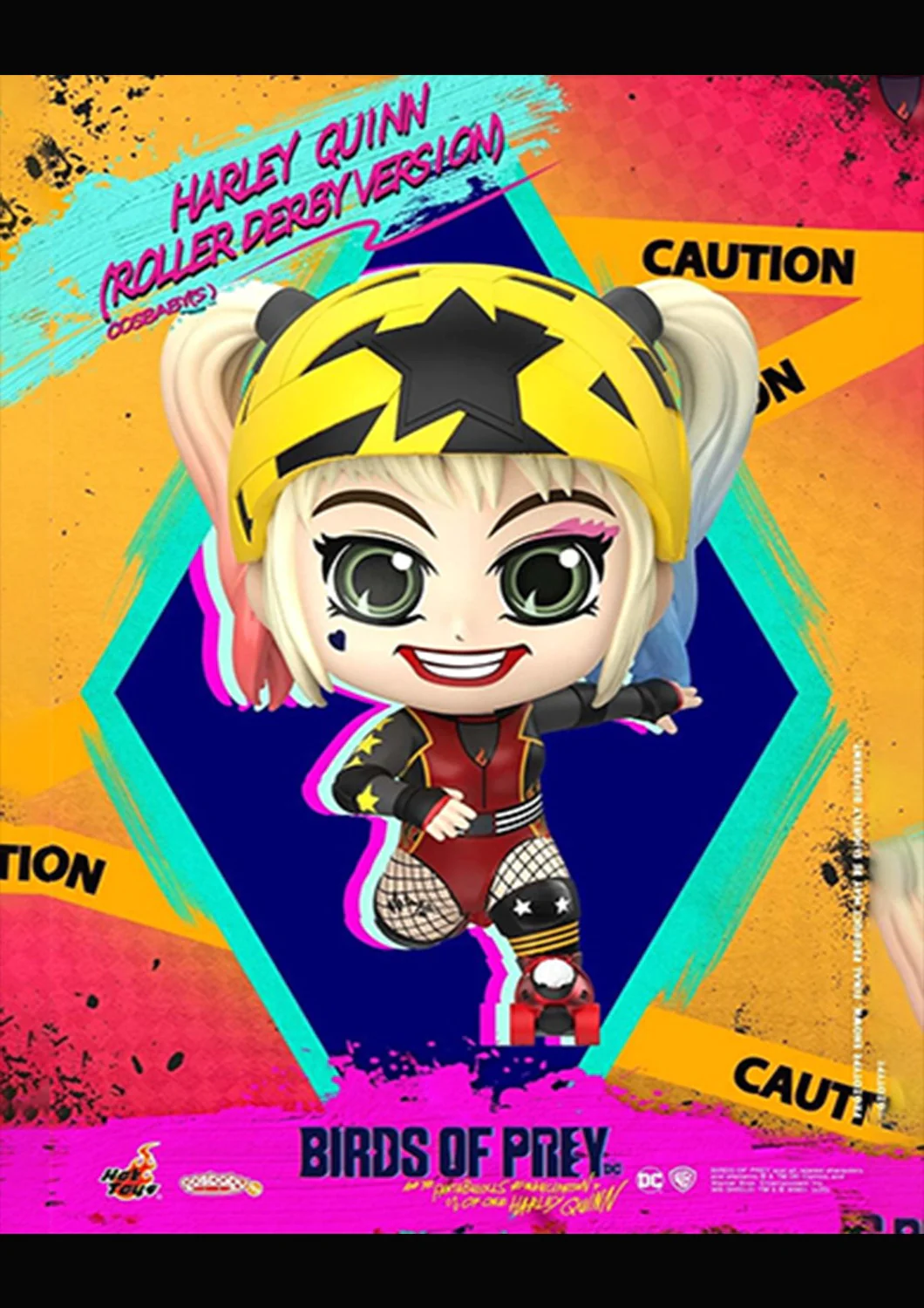 COSBABY BIRD OF PREY HARLEY QUINN ROLLER DERBY VERSION