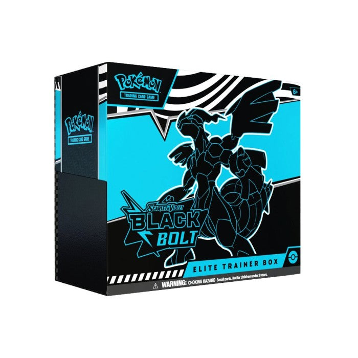 Pokemon Scarlet & Violet SV10.5 Black Bolt Elite Trainer Box