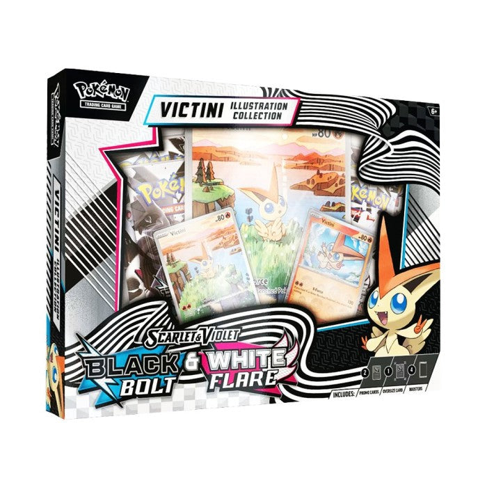 Pokemon Scarlet & Violet SV10.5 Unova Victini Illustration Collection Box