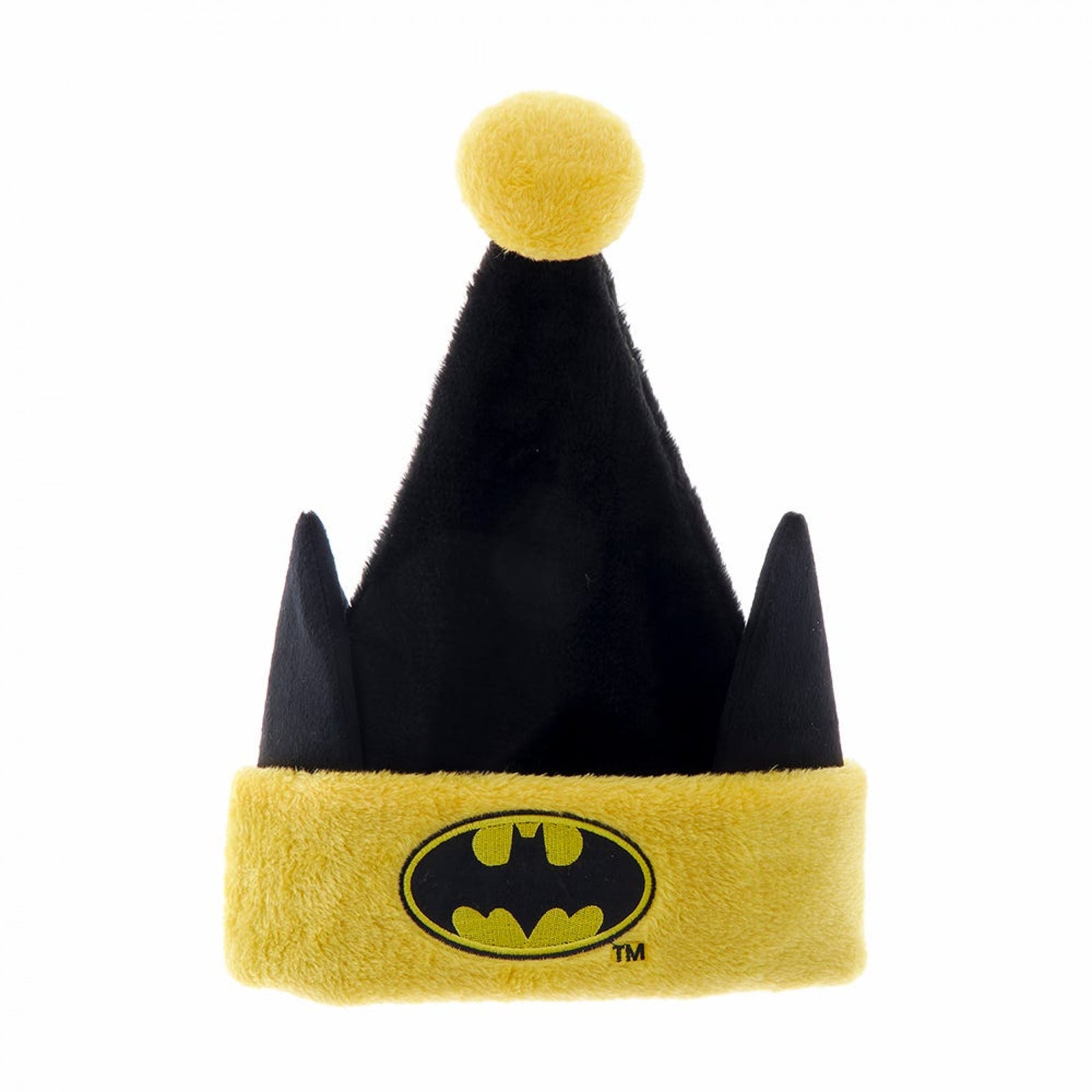 Batman Logo Santa Hat with Bat Ears
