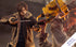 Resident Evil 4 Leon Kennedy vs Chainsaw Villager 1/4 Scale Statue BONUS
