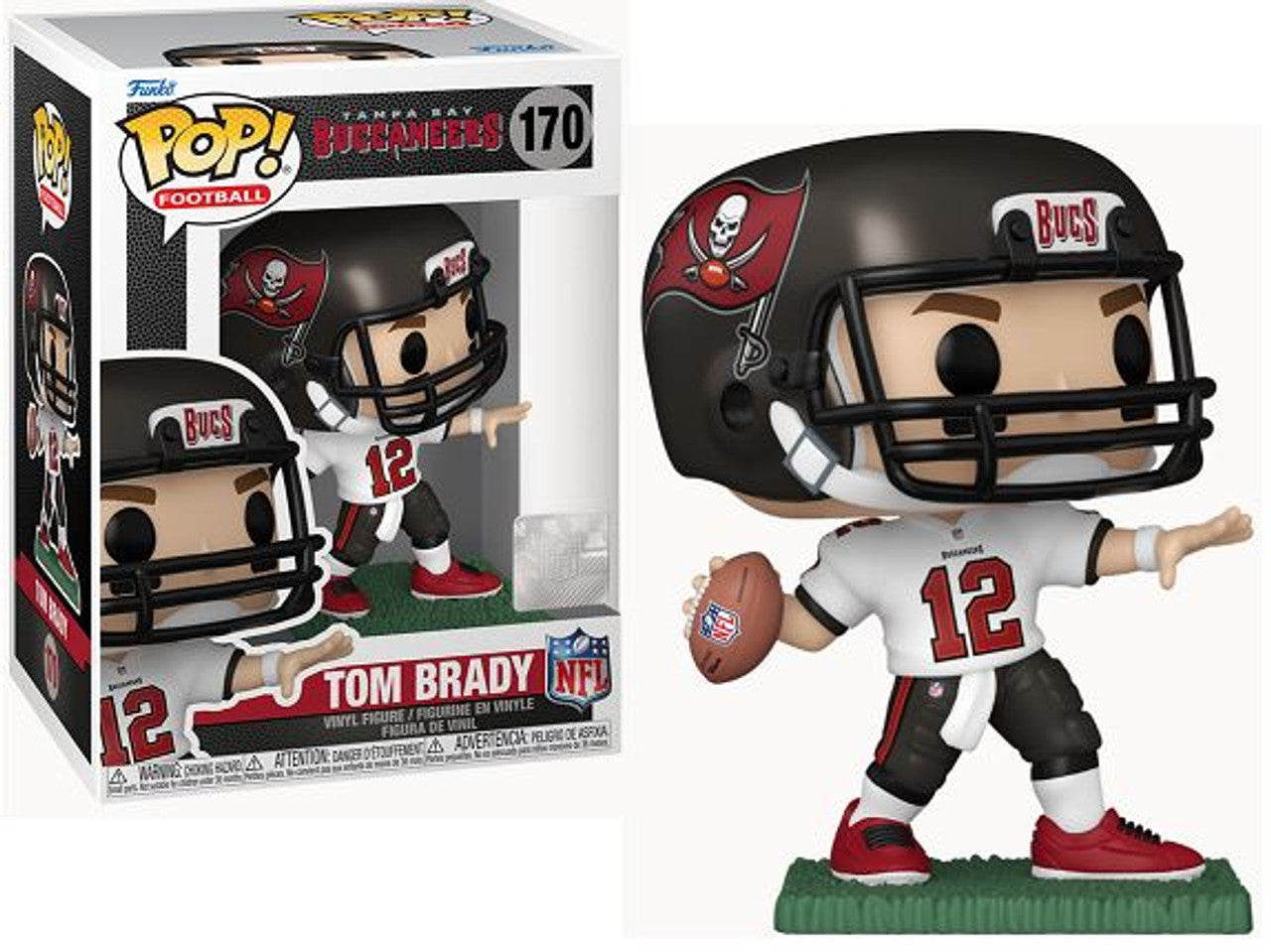 Pop! NFL Series 9 Tom Brady Tampa Bay Buccaneers Away Jersey