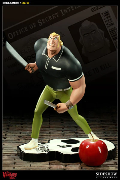 Sideshow Collectibles The Venture Bros Statue Brock Samson Exclusive