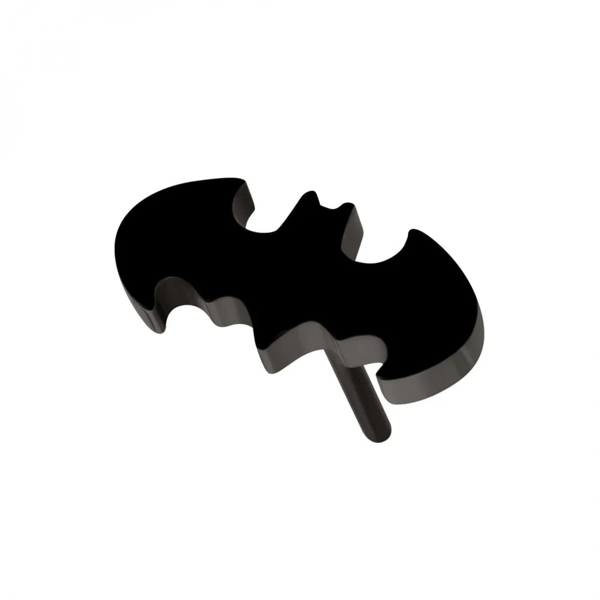 Batman Classic Logo Black Colorway Threadless Earrings