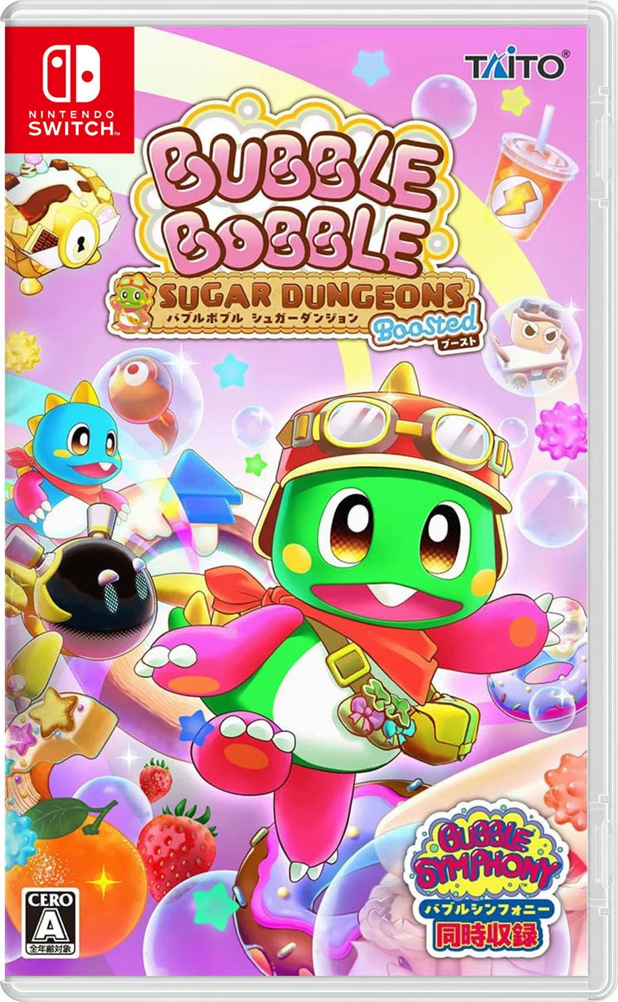 Bubble Bobble Sugar Dungeons Boosted Nintendo Switch