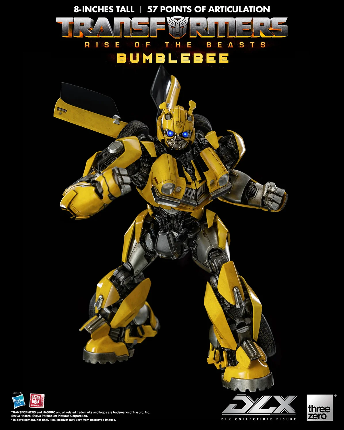 Transformers Rise of the Beasts Bumblebee DLX Collectible Figure