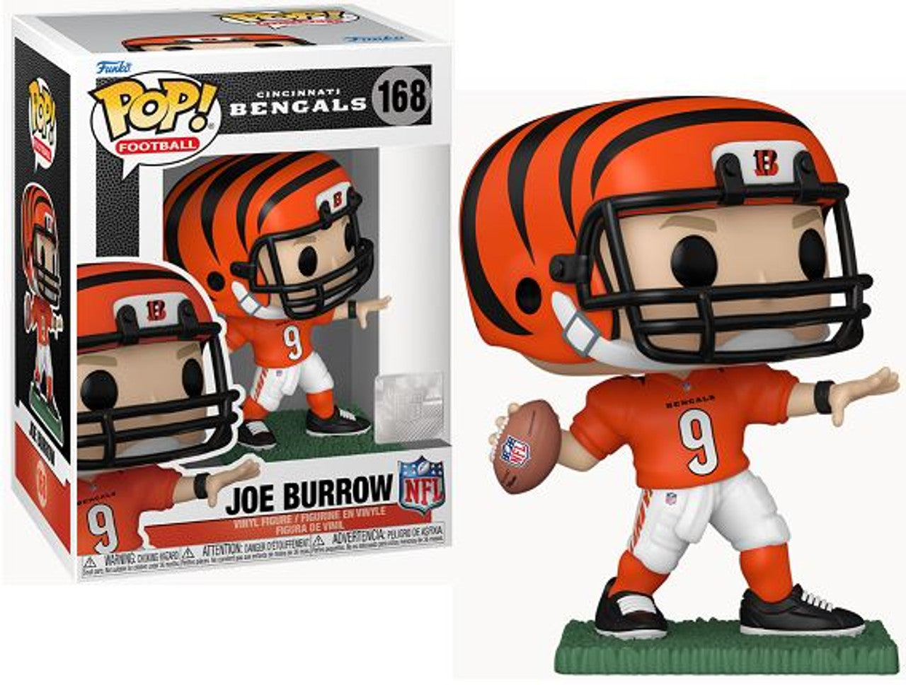 Pop! NFL Series 9 Joe Burrow Cincinnati Bengals