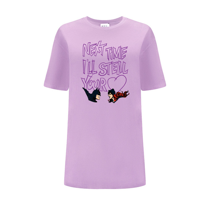 Batman DC Purple OVERSIZE T-shirt