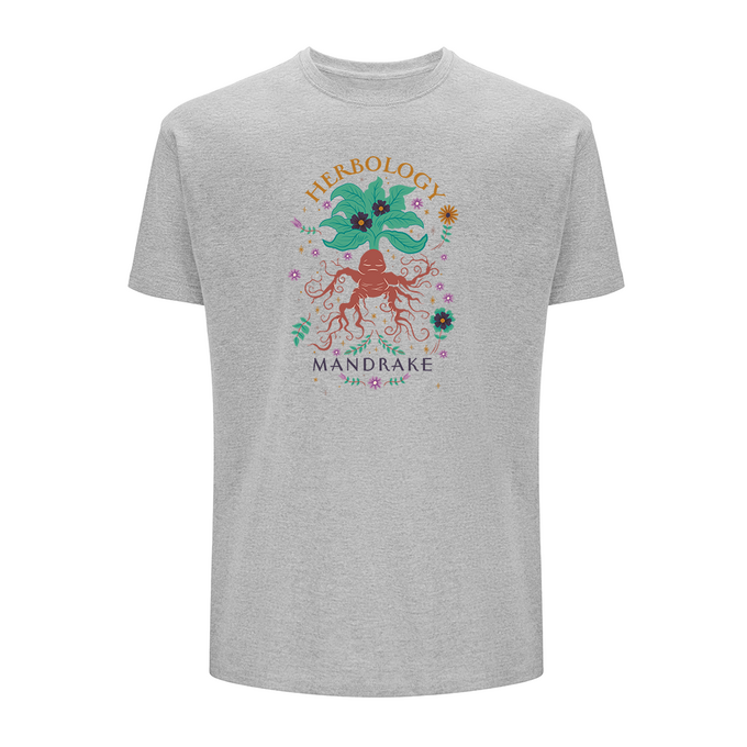 Harry Potter Mandragora Gray T-shirt
