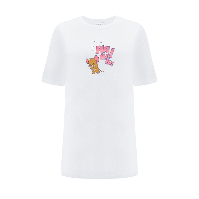 Tom & Jerry White T-Shirt