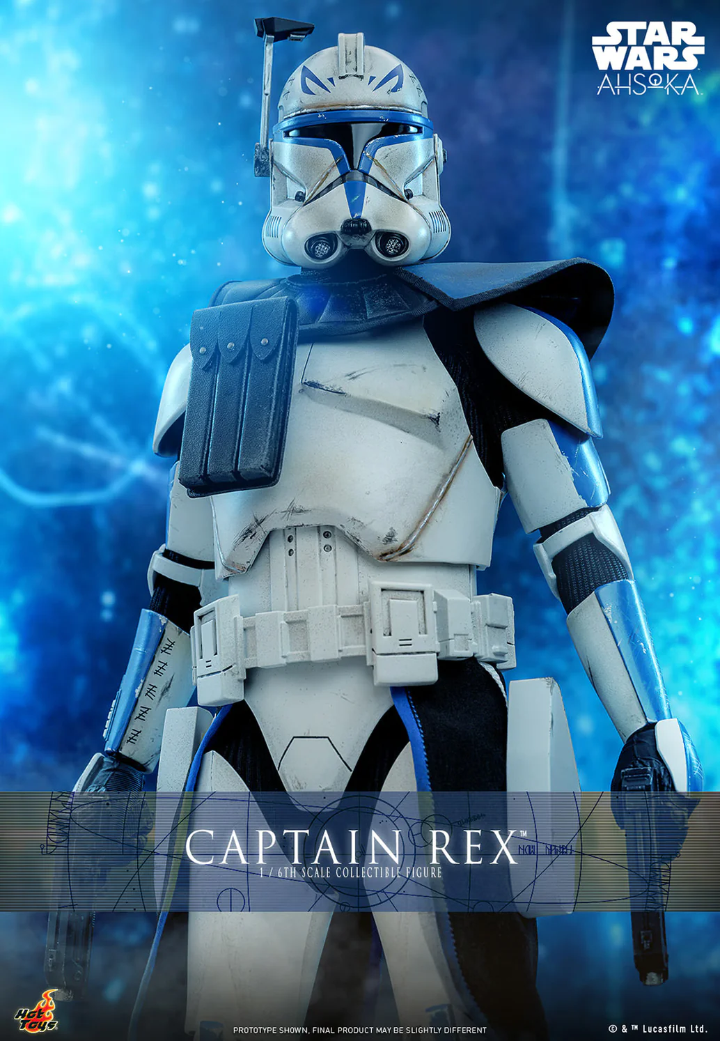 Star Wars Ahsoka Captain Rex 1/6 Scale 12