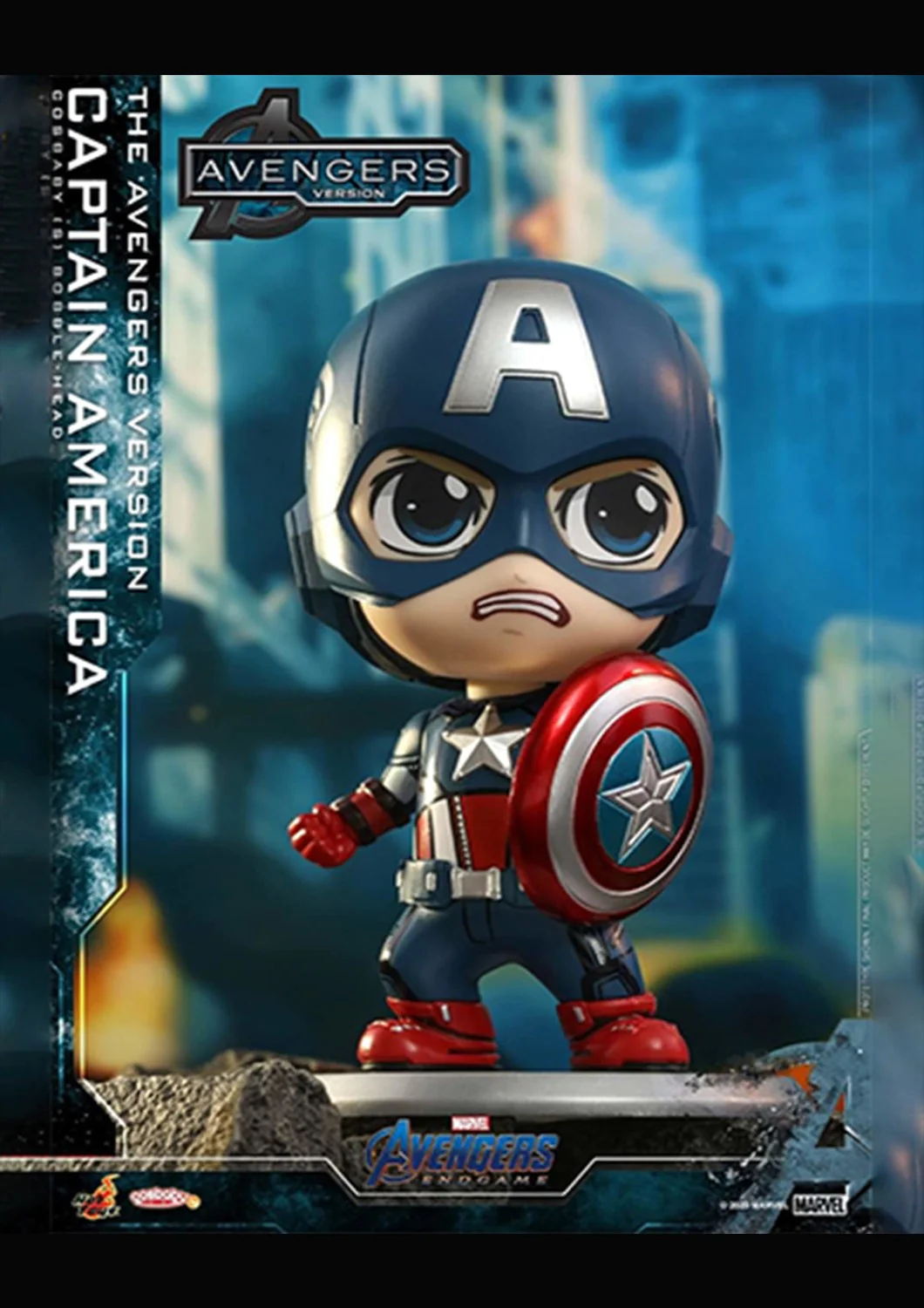 COSBABY AVENGERS ENDGAME CAPTAIN AMERICA BOBBLE-HEAD