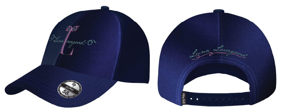 Casquette Harry Potter LUNA LOVEGOOD GLASSES SCRIPT Cap