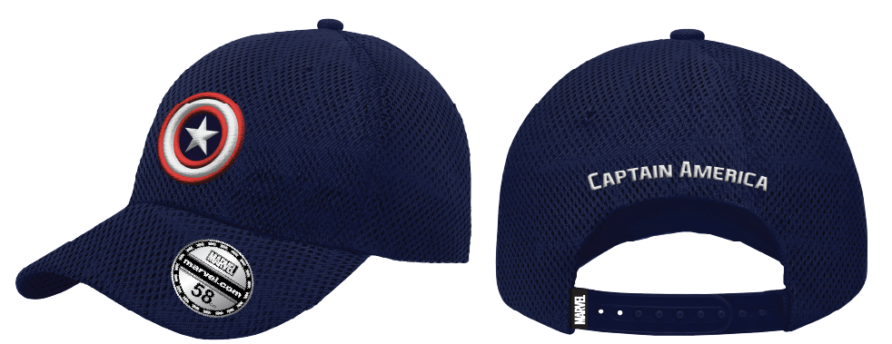 Marvel CAPTAIN AMERICA LOGO 3D Casquette Cap