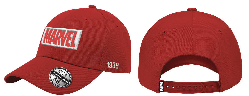 Marvel LOGO WHITE 3D LOGO Casquette Cap
