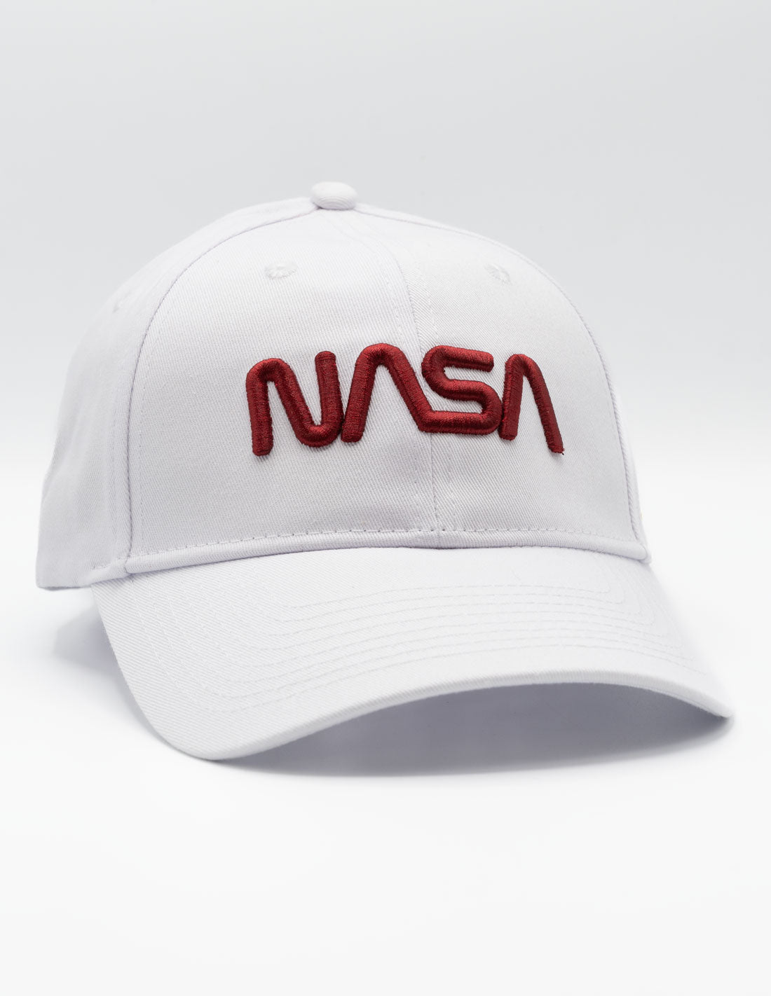 NASA Baseball Red Logo Cap