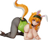 Isekai Meikyuu de Harem o Roxanne B-style 1/4 Bunny Ver