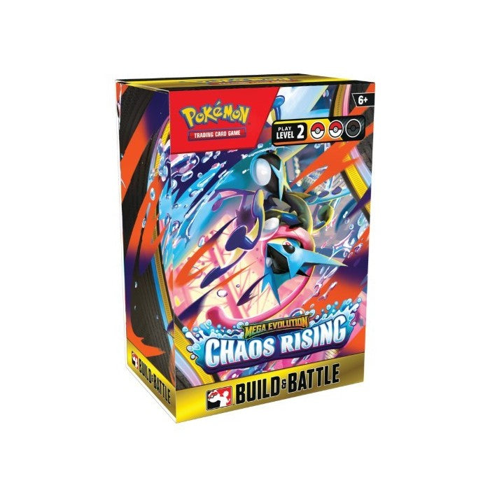 Pokemon Mega Evolution ME4 Chaos Rising Build & Battle Box