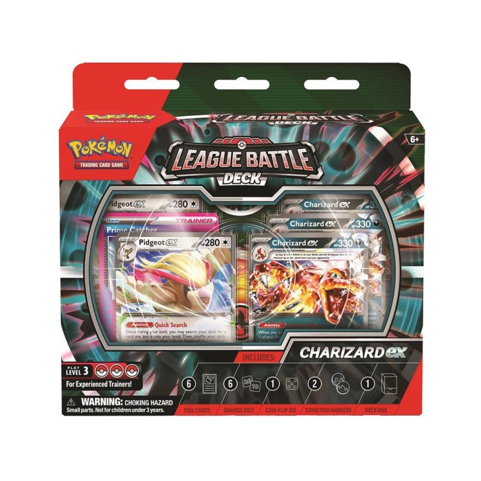 Pokemon Charizard ex League Batttle Deck Box