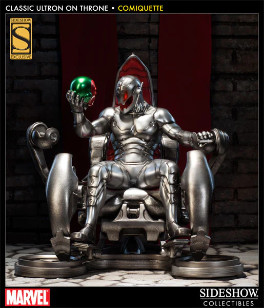 Sideshow Collectibles Marvel Comiquette Classic Ultron on Throne Exclusive