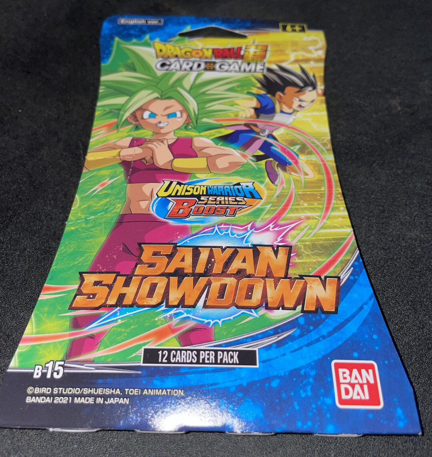 Dragon Ball Super Saiyan Showdown Sleeved Booster Pack