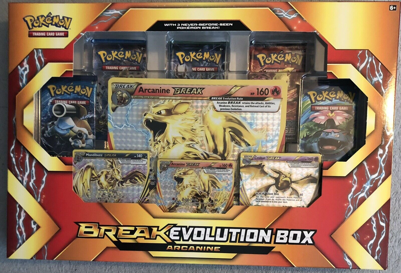 Pokemon Break Evolution Box Set Arcanine