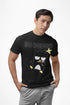 Hello Kitty Bad Badtz Maru Pose Star Dark Emo Classic Logo Official Men's T-Shirt