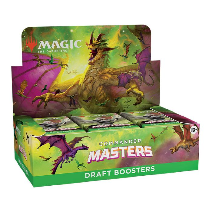 Magic The Gathering Commander Masters Draft Booster Box