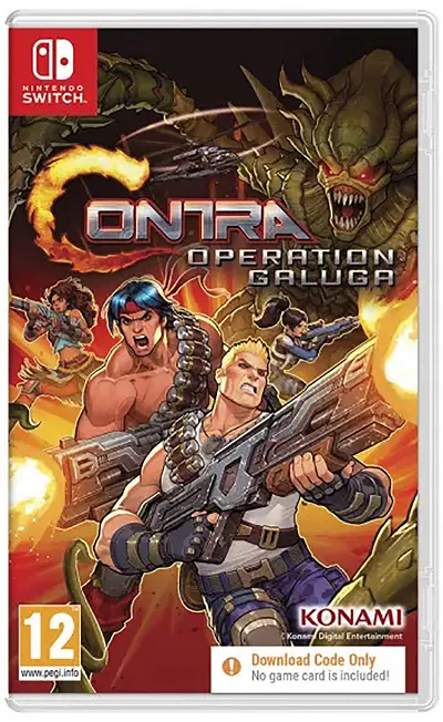 Contra: Operation Galuga (Code in a box) Nintendo Switch