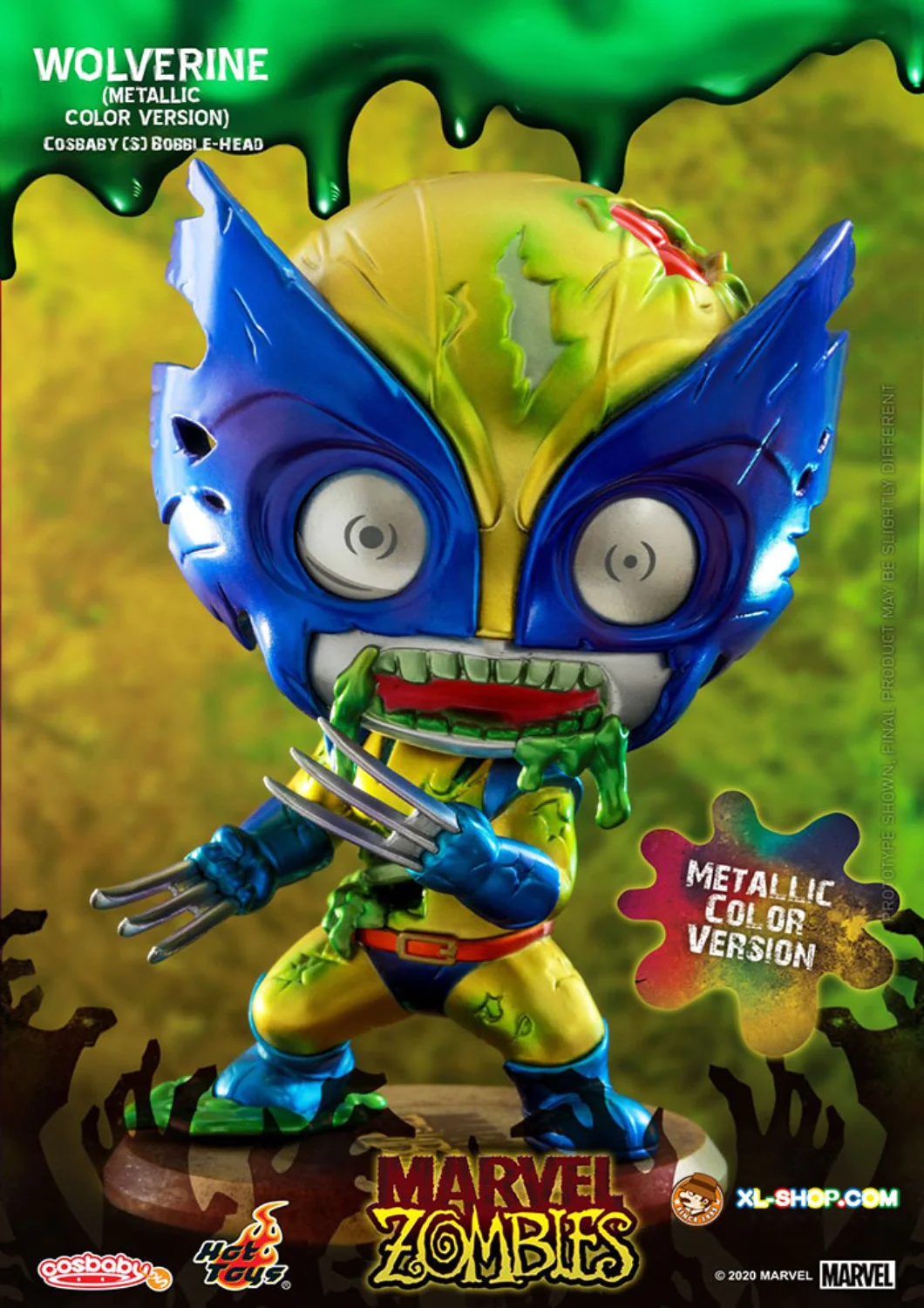 COSBABY WOLVERINE SPECIAL COLOR VER BOBBLE-HEAD