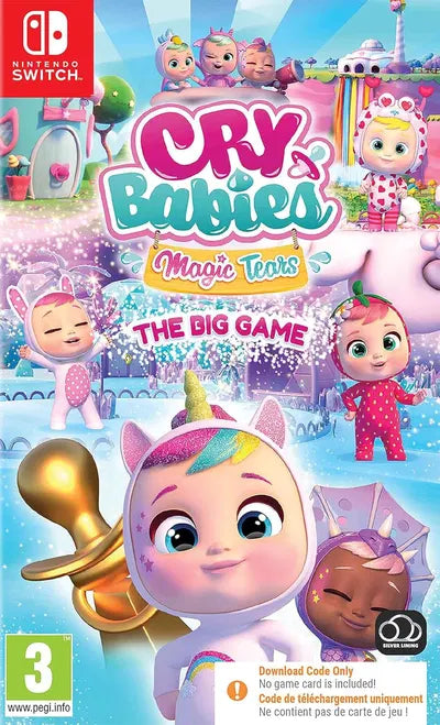 Cry Babies Magic Tears: The Big Game (Code in a box) Nintendo Switch