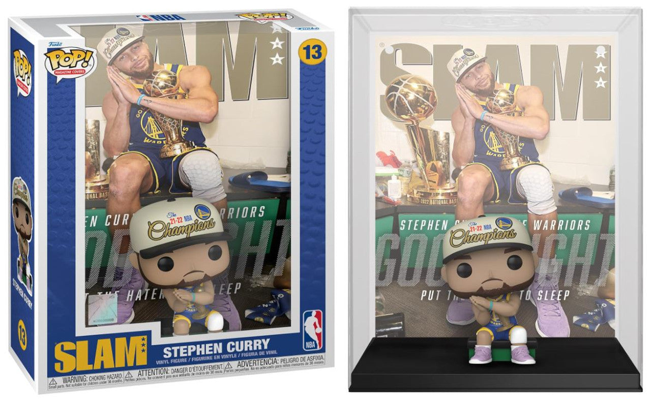 Pop! NBA SLAM Cover Stephen Curry Golden State Warriors