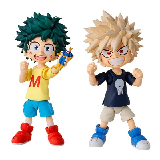 S.H.Figuarts Boku no Hero Academia Bakugo Katsuki & Midoriya Izuku Childhood Set Exclusive