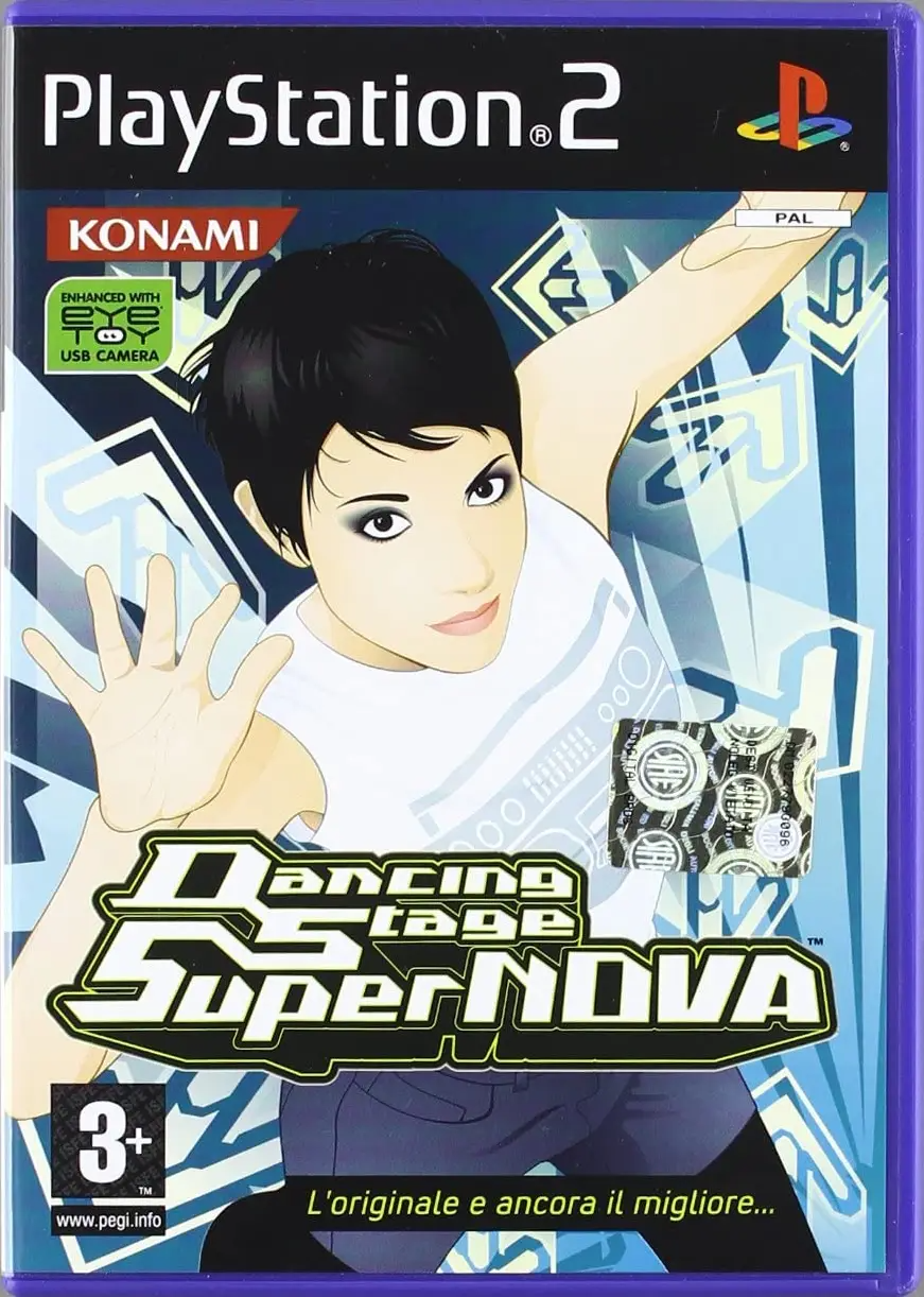 Dancing Stage SuperNOVA (Italian Cover) Playstation 2