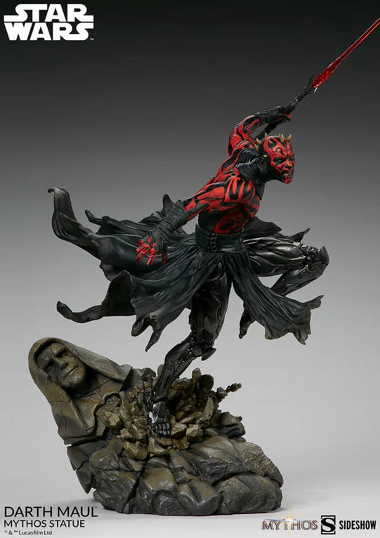 SIDESHOW STAR WARS DARTH MAUL MYTHOS STATUE