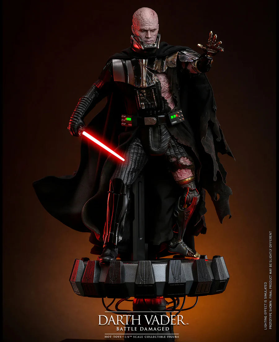 Star Wars Darth Vader Battle Damaged 1/6 Scale 12" Collectible Figure