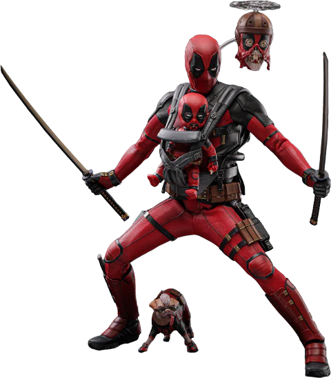 Marvel 1/6th Scale Collectible Figure Deadpool & Wolverine Deadpool