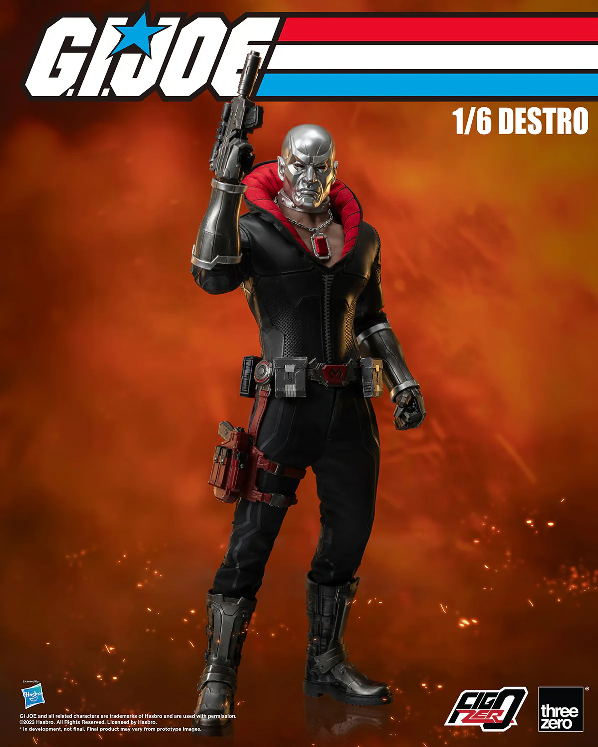 G.I. Joe Destro 1/6 Scale 12" Collectible Figure