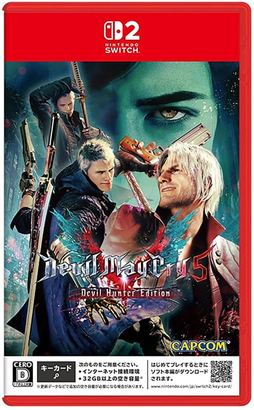 Devil May Cry 5 Devil Hunter Edition Nintendo Switch 2