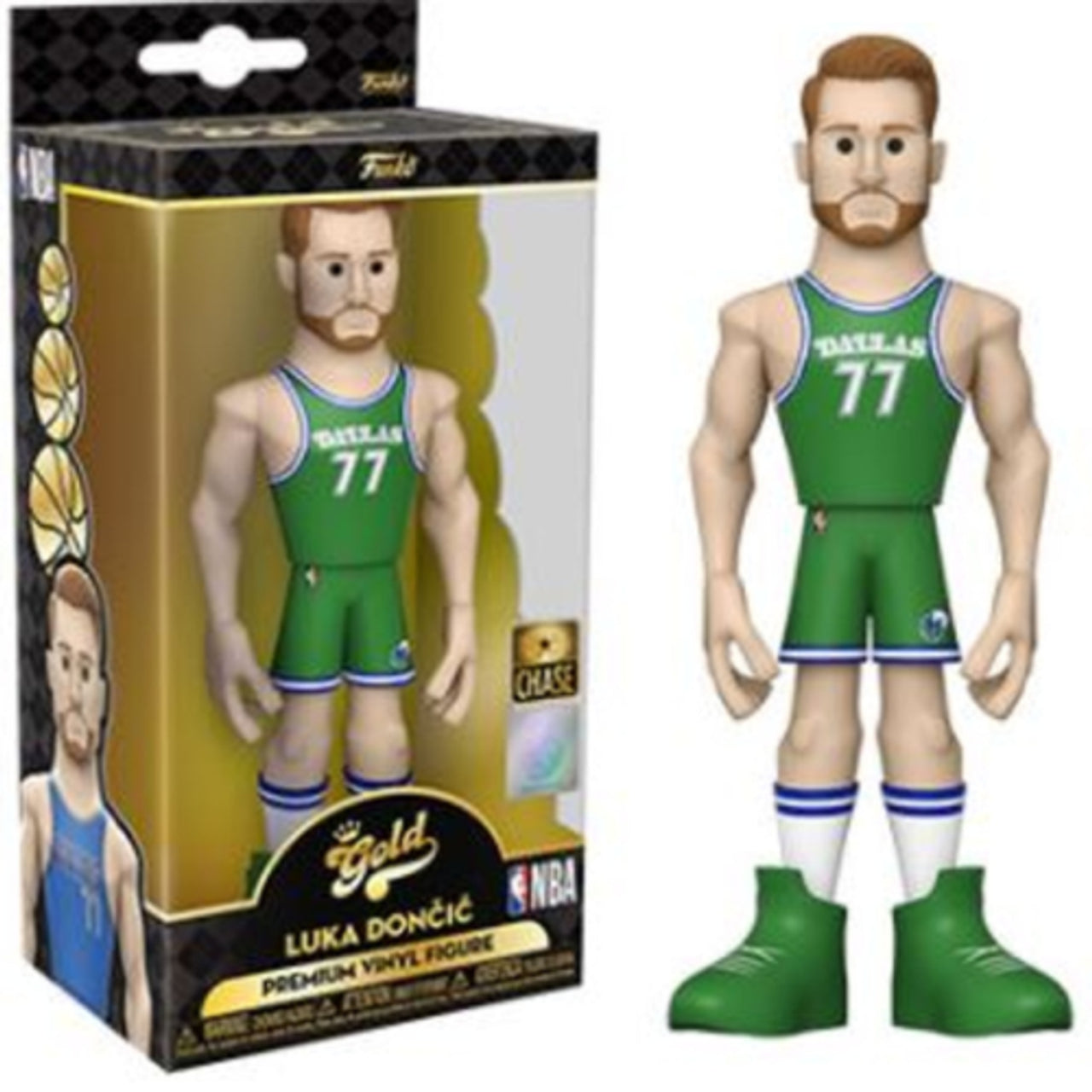 Gold 5" NBA CHASE Luka Doncic Dallas Mavericks
