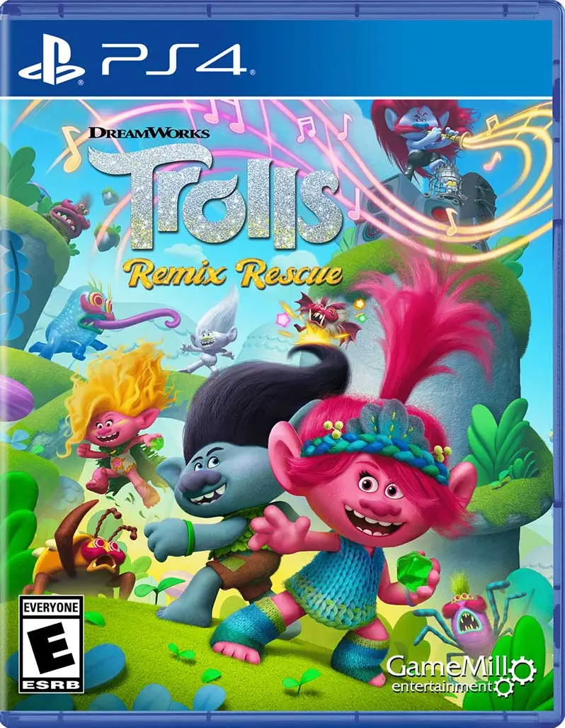 DreamWorks Trolls Remix Rescue PLAYSTATION 4