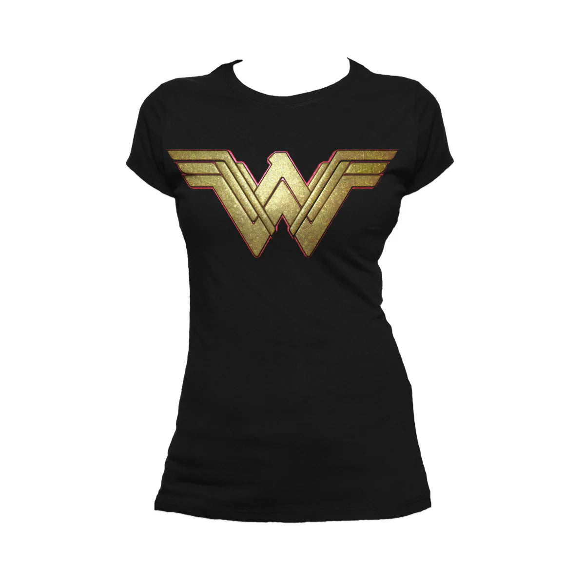 DC Wonder Woman Logo 3D Paisley Official Women's T-shirt