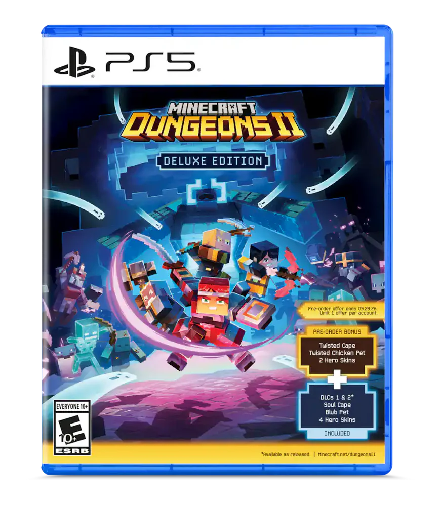 Minecraft Dungeons II Deluxe Edition PLAYSTATION 5