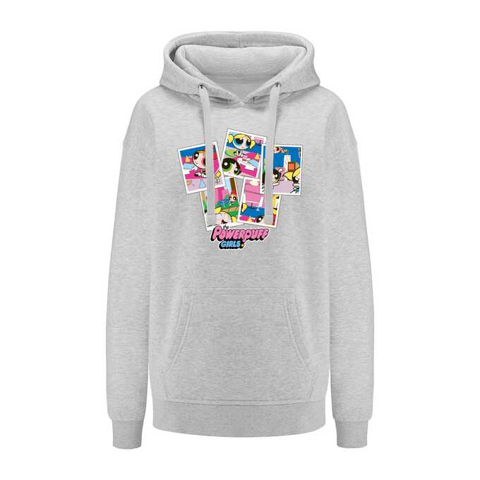 The Powerpuff Girls Gray Hoodie