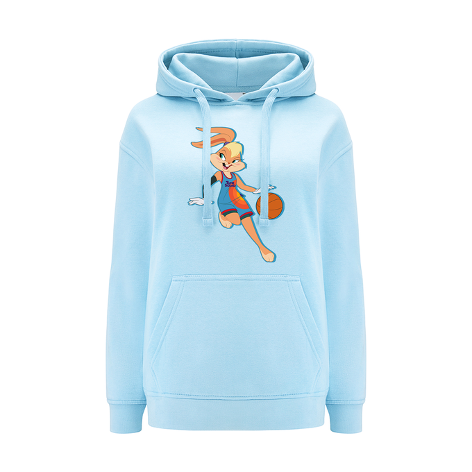 Space Jam Looney Tunes Light Blue Hoodie