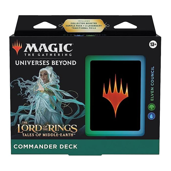 Magic The Gathering The Lord Of The Rings Tales Of Middle-Earth Commander Deck Elven Council