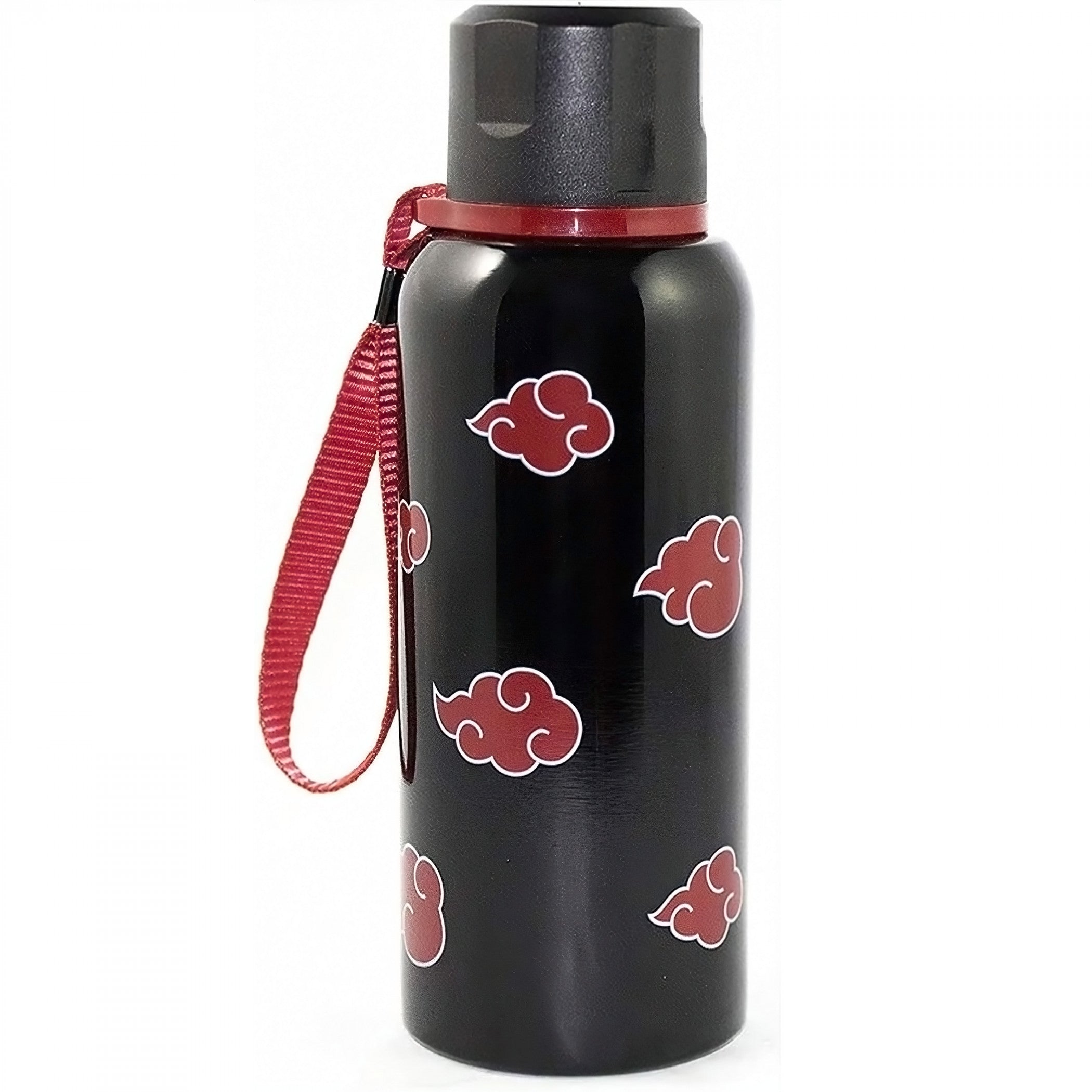 Naruto Shippuden Akatsuki Symbol Stainless Steel 16 oz Travel Bottle