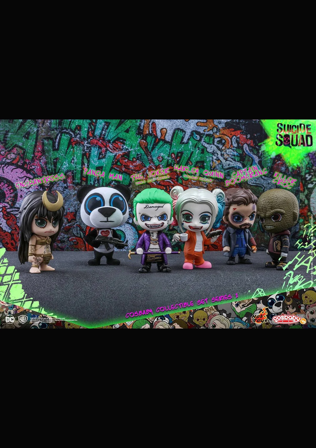 COSBABY SUICIDE SQUAD COLLECTIBLE SET SERIES 2