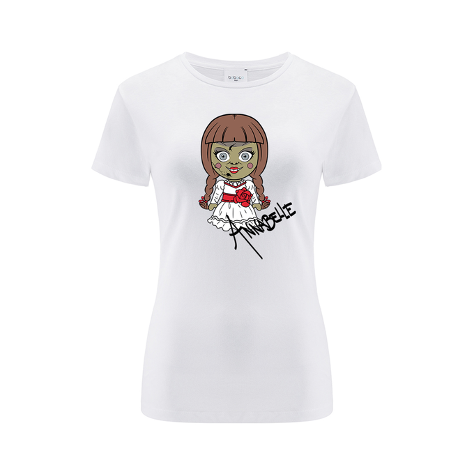 Annabelle Horror White T-Shirt